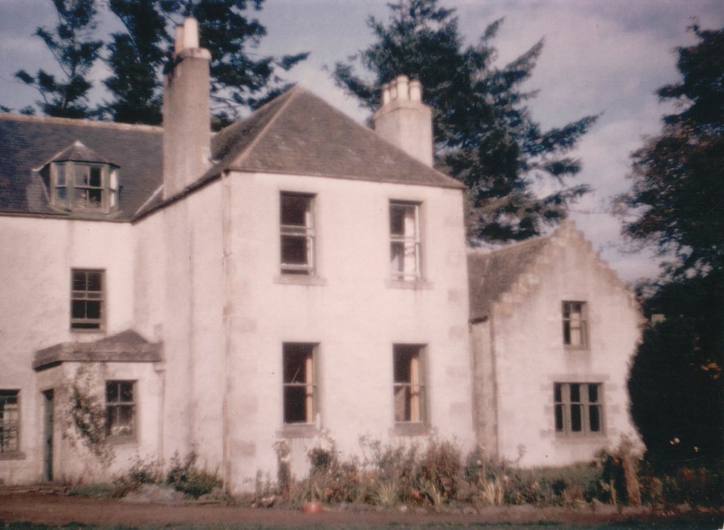 Außenansicht Kirkton House bei Aberdeen, Schottland 1939